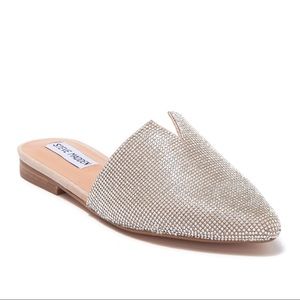 Never Worn Steve Madden Ally Rhinestone Mule